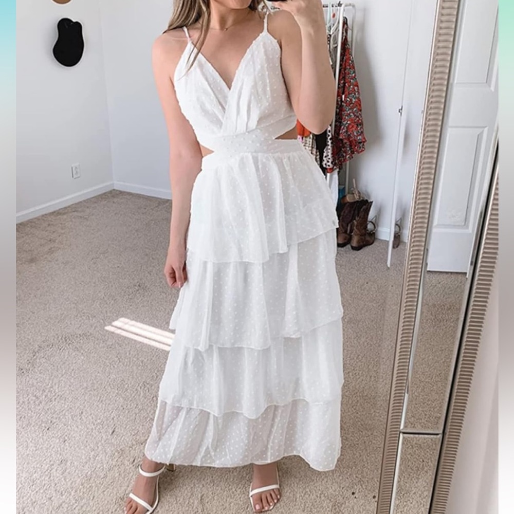 White dress